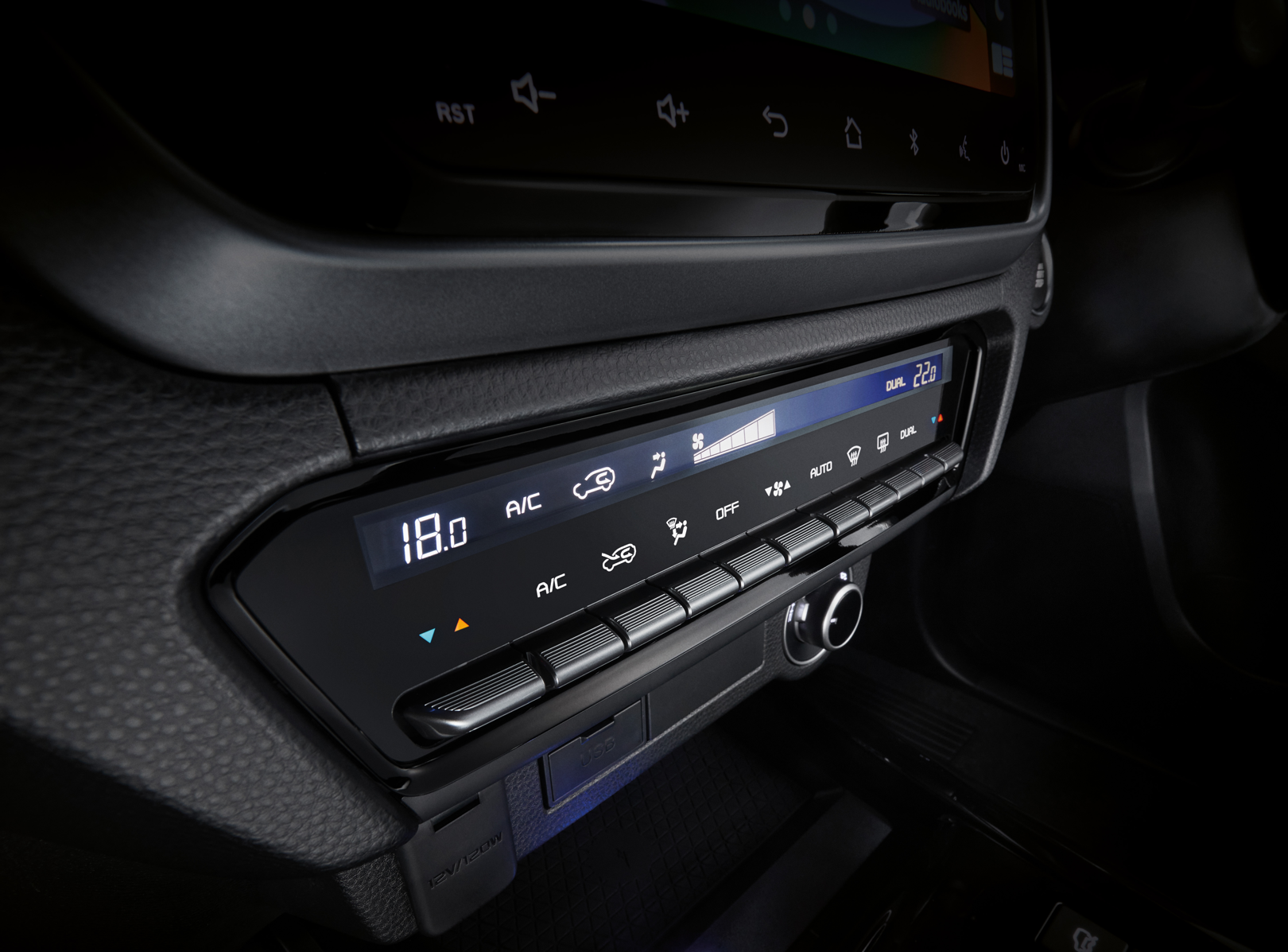 AUTOMATIC DUAL ZONE CLIMATE CONTROL